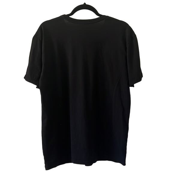 Muskogee Mens XL Black Metallic Graphic Print Tee Shirt - Picture 3 of 7